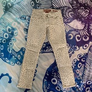 Lucky Brand Jeans - Animal Print Legend Capri